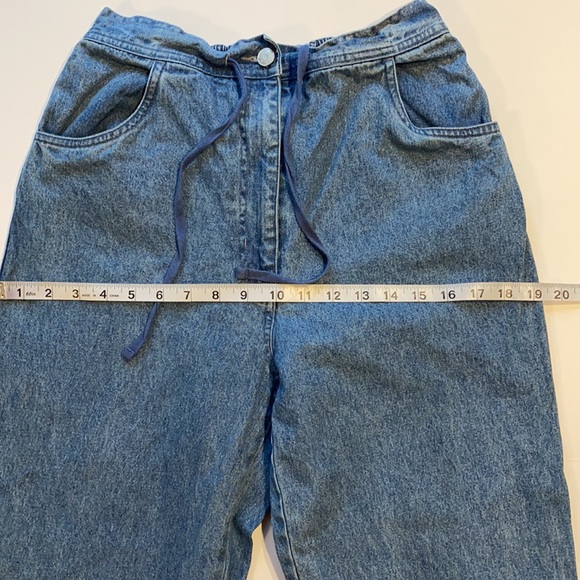 Denim & Co Small Denim High Rise Crop Jeans D20 - Picture 11 of 12